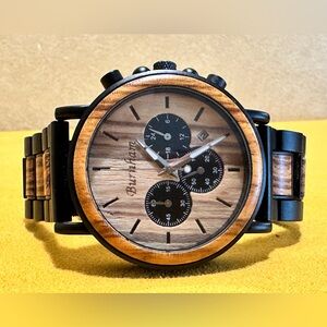 Burnham Wooden Watch Unisex Large